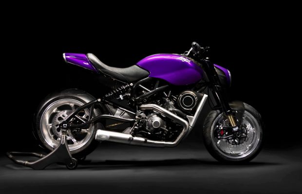 The new Langen LightSpeed breaks cover at Motorcycle Live