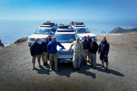 Land Rover Expedition America Team successfully crosses the USA off-road