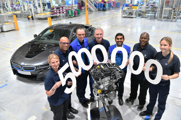 BMW UK engine plant hits 5 millionth milestone
