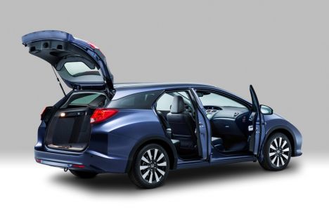Honda takes the covers off new Civic Tourer