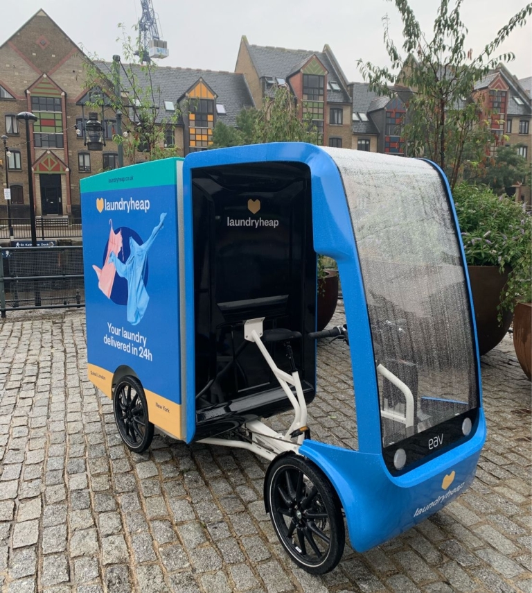 LaundryHeap select EAV to supply 200 eCargo vehicles