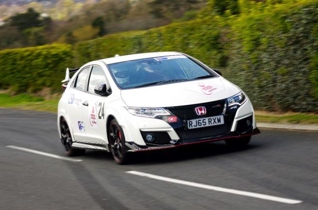 The Honda Civic Type R sets new class record at British Hillclimb Championship  