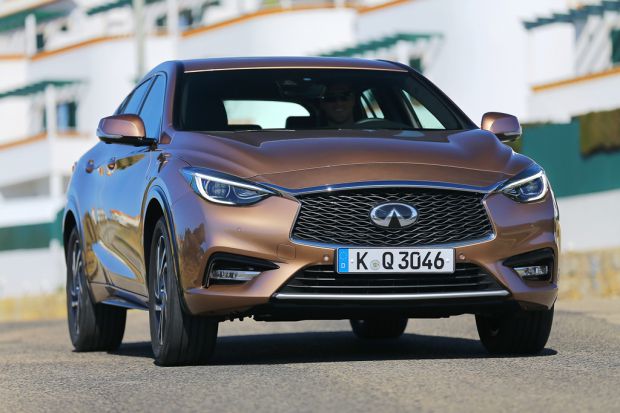 Infiniti Q30 is the best performing 'small family car'