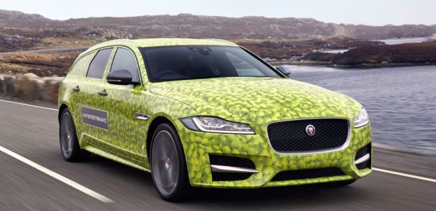 New Jaguar XF Sportbrake heads for Wimbledon