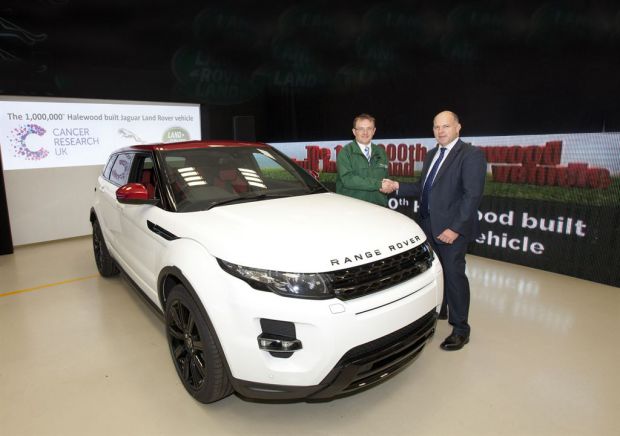 JLR builds 1,000,000 vehicles at Halewood
