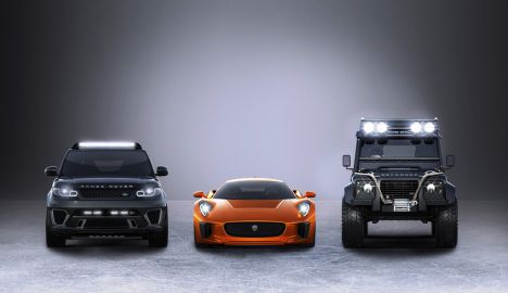 JLR announce partnership with SPECTRE