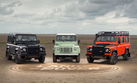 Land Rover launches a trio of Defender Limited Editions