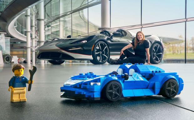The new LEGO® Speed Champions McLaren Elva