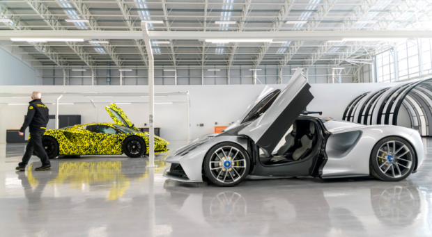 Lotus Evija production comes alive at Hethel