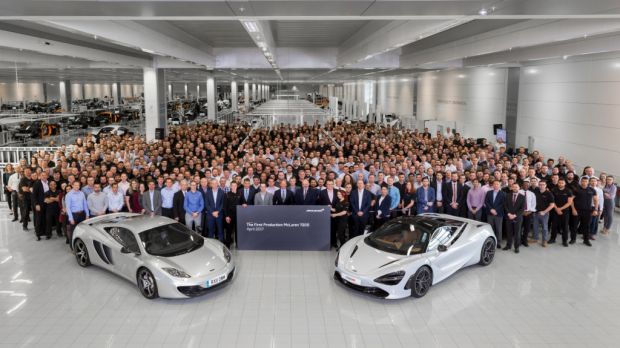New era begins for McLaren Automotive as new 720S commences full production