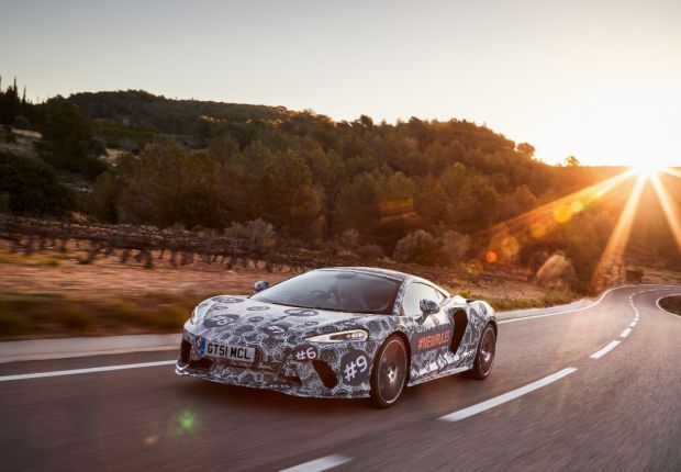 McLaren peels off a bit more disguise from their new Grand Tourer