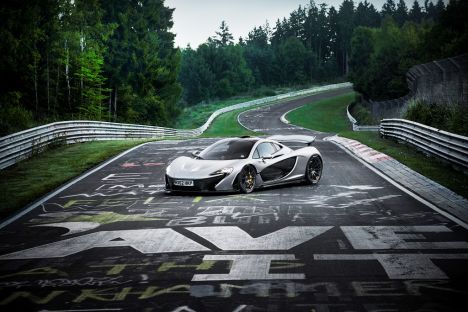 Mclaren P1 joins the exclusive sub-seven minute club at the Nurburgring