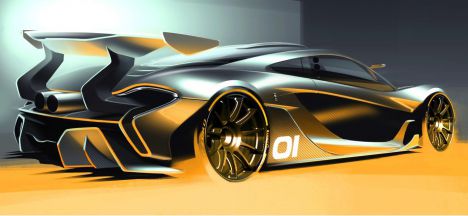 McLaren P1 GTR concept to make global debut at Pebble Beach