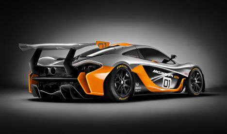 The McLaren P1 GTR concept unveiled