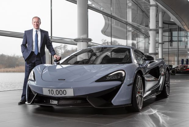 McLaren Automotive almost double sales in 2016