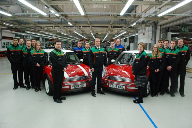 MINI celebrates 15 years of successful production at Plant Oxford