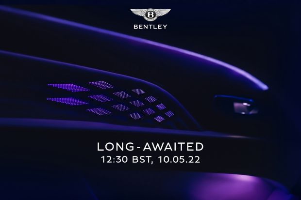 Long awaited new Bentley is coming