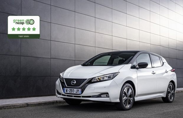 Nissan LEAF e+ scores maximum five-star rating in Green NCAP