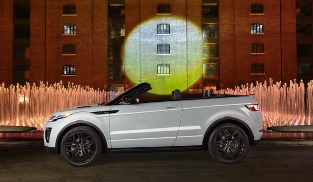 Range Rover Evoque Convertible revealed