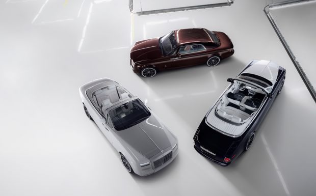 Bespoke exit for Rolls-Royce Phantom Coupe and Drophead Coupe.