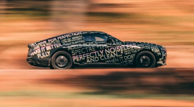 All-electric Rolls-Royce Spectre undergoes second testing phase