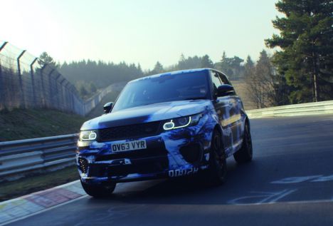 Range Rover Sport SVR: fastest production SUV around Nurburgring 