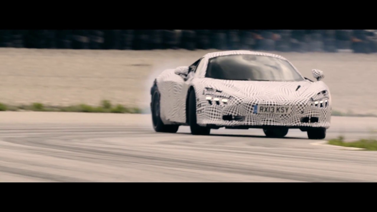Behind the scenes drifting the 2nd generation McLaren Super Series on track 