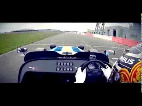 Kamui Kobayashi drives the Caterham Seven 620 R at Silverstone